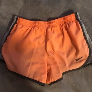 Orange Nike Shorts